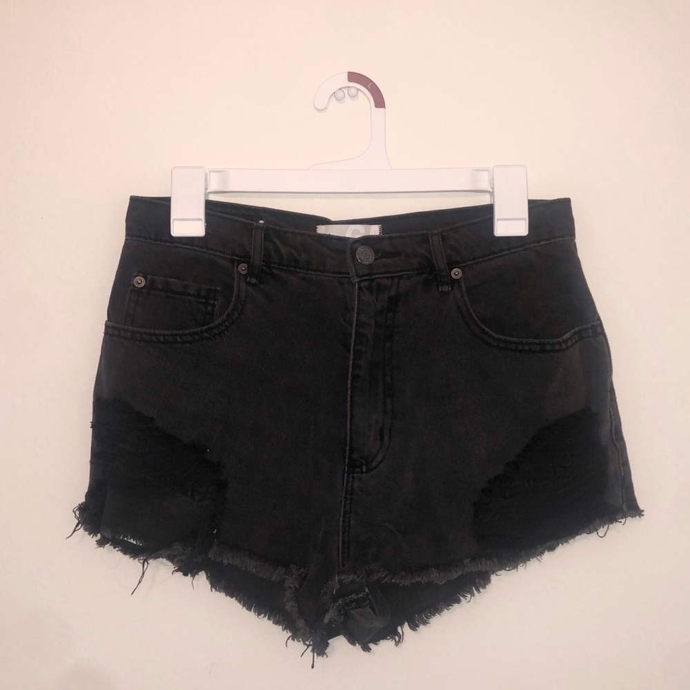 Garage Distressed Denim Festival Short